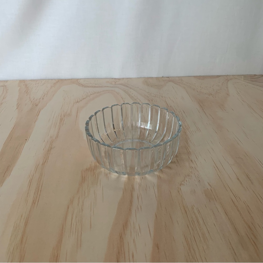 Parks Glass Ribbed Clear Bowl Set - Picture 3 of 8